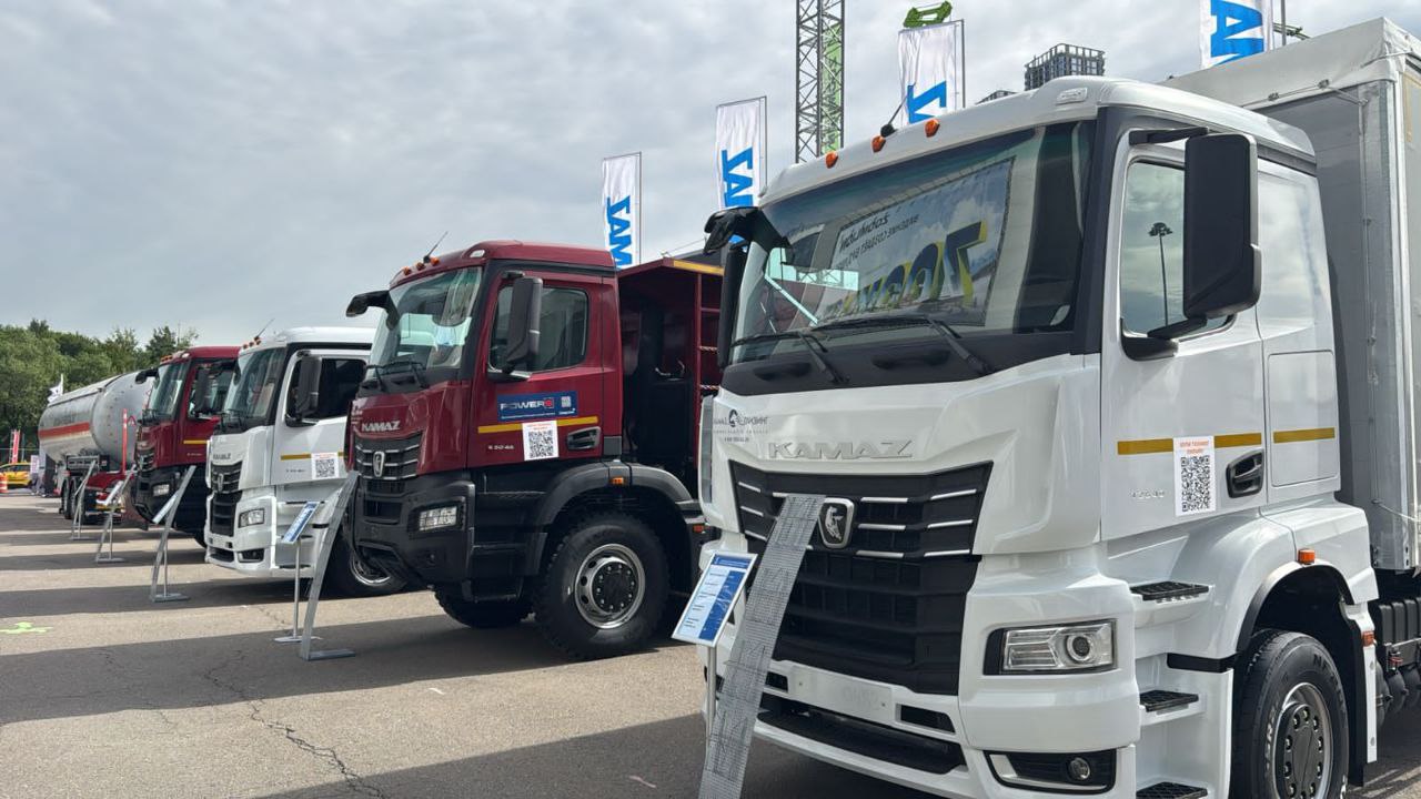 «КАМАЗ» презентует инновационную автотехнику на выставке CTT Еxpo 2025