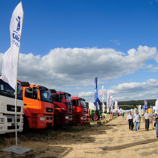Автотехника КАМАЗ на выставке «Саратов-Агро 2022»