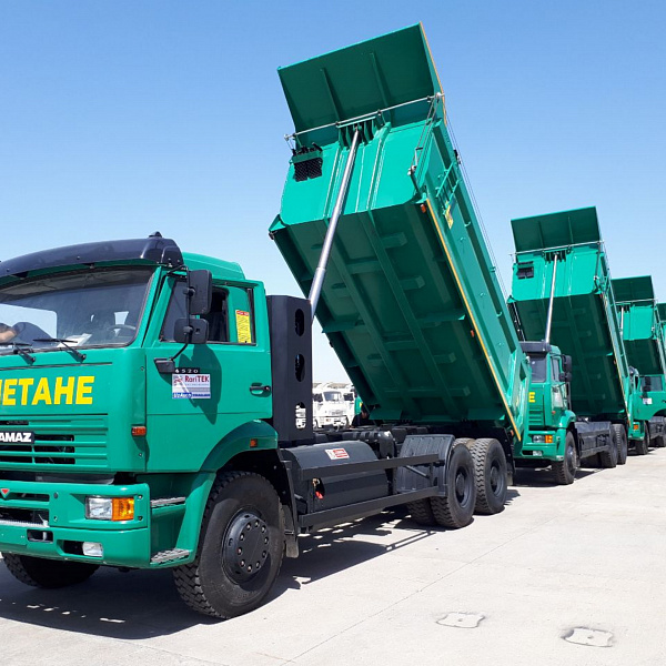 20 самосвалов КАМАЗ в лизинг для нового партнёра из Узбекистана