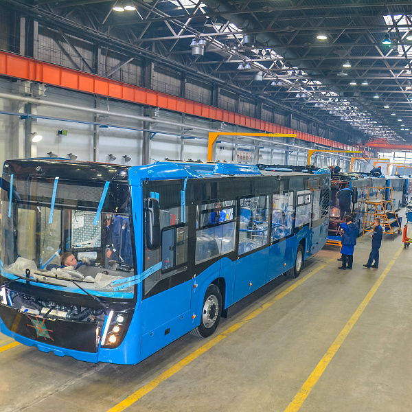 «КАМАЗ» планирует модернизировать производство пассажирского транспорта