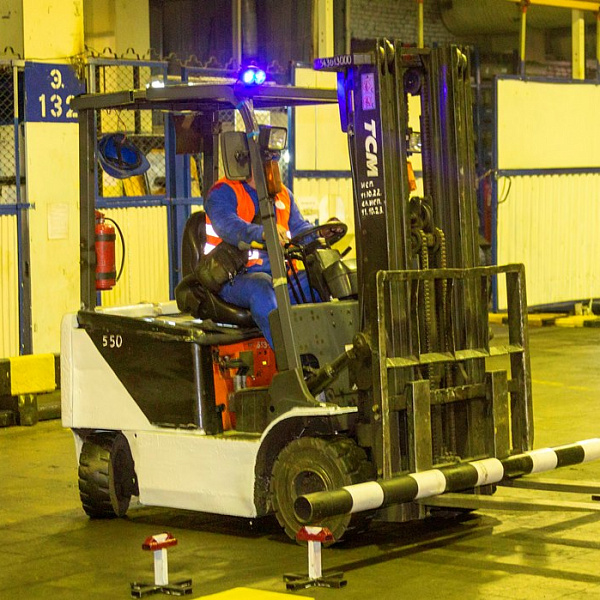 Конкурс профмастерства среди водителей погрузчиков