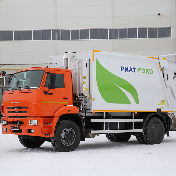 Мусоровоз на шасси КАМАЗ для российских регионов
