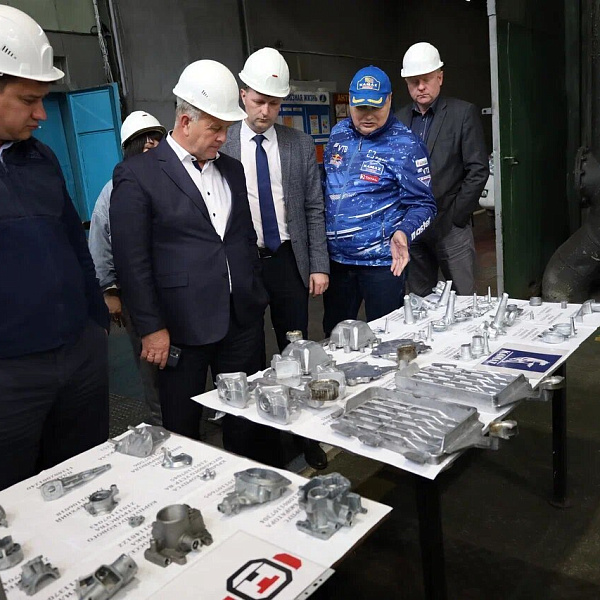 Делегация «КАМАЗа» посетила Димитровградский литейный завод 