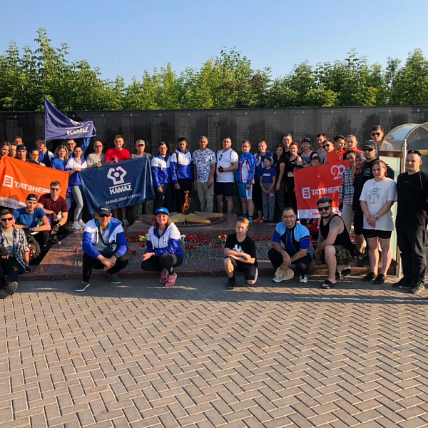 Велопробег ко Дню памяти и скорби