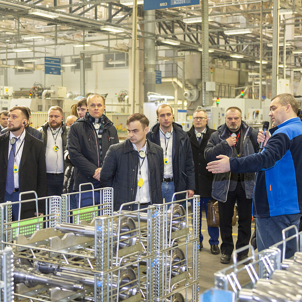 Делегация ульяновских промышленников на «КАМАЗе»