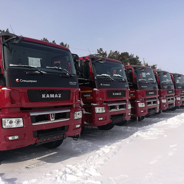 17 самосвалов КАМАЗ-65801 для дочки «КАМАЗа»