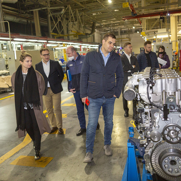 Делегация «СберАвтоТеха» на «КАМАЗе»