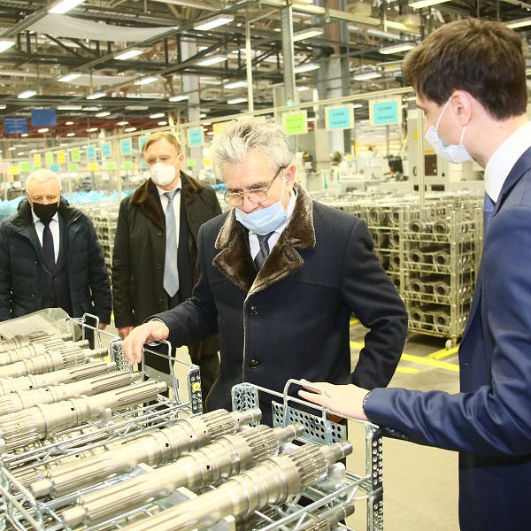 Делегация РАН на «КАМАЗе»