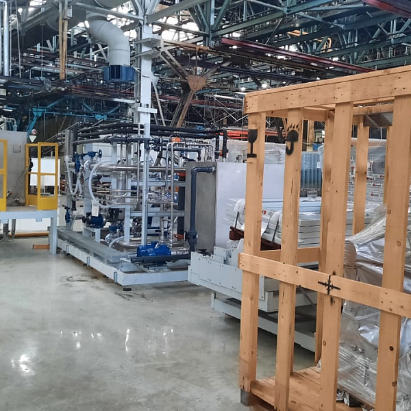 Оборудование для нового окрасочного комплекса