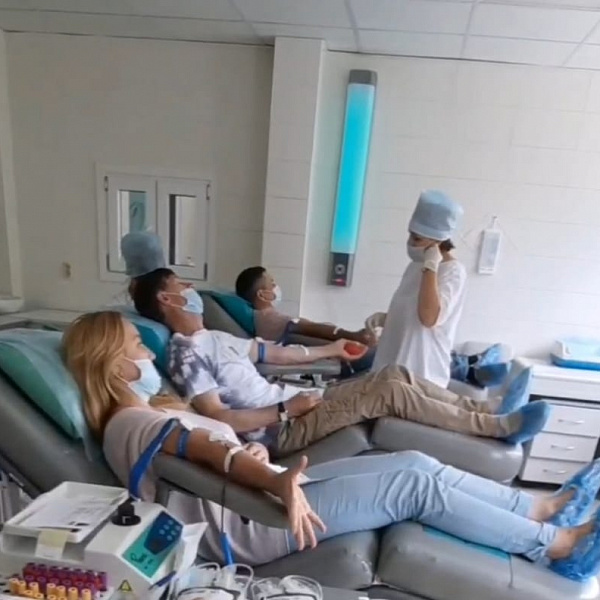 Камазовцы приняли участие во Всемирном Дне донора