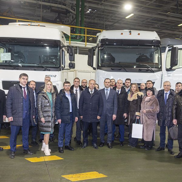 Делегация Свердловской области на «КАМАЗе»