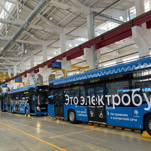«КАМАЗ» поставит в Москву обновлённые электробусы