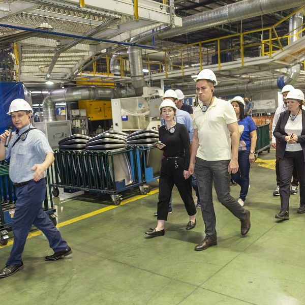 Делегация ВТБ на «КАМАЗе»