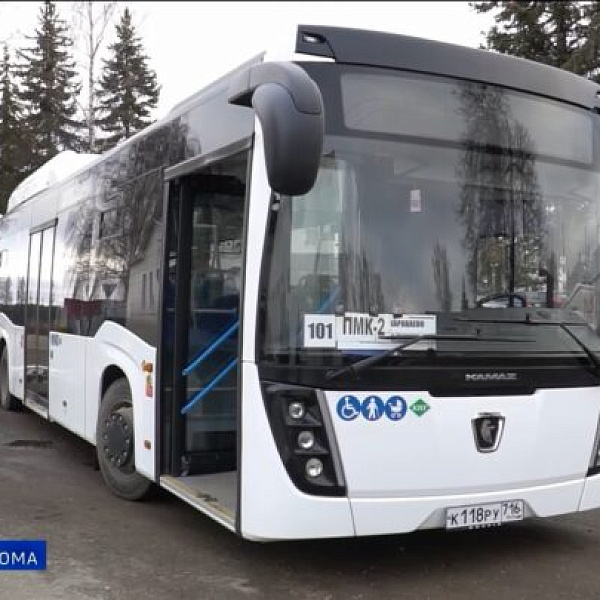 В Костроме тестируют автобус НЕФАЗ