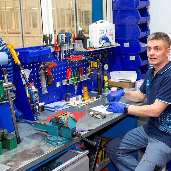 Новое помещение для обслуживания сборочного инструмента