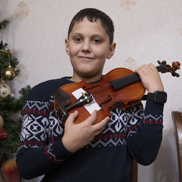 Сергей Когогин исполнил одну из просьб с «Ёлки желаний»