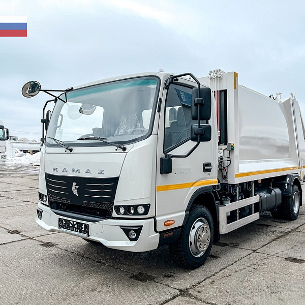 Первый мусоровоз на шасси КАМАЗ-Компас 