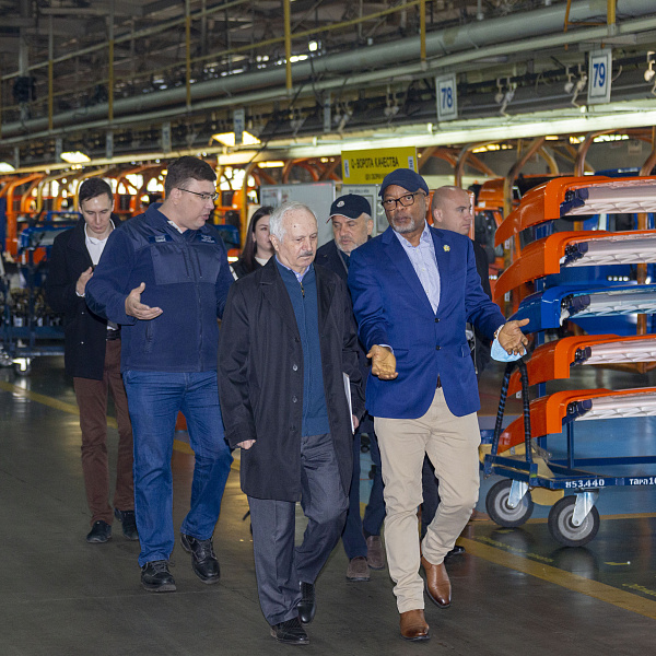 Делегация Сьерра-Леоне на «КАМАЗе»