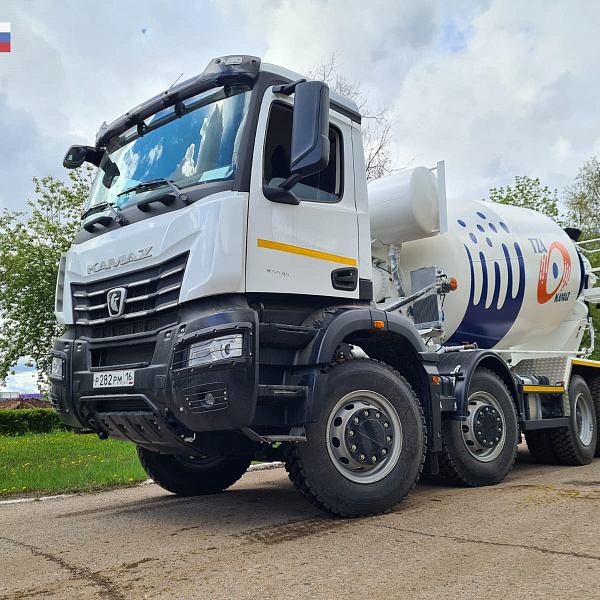 Автобетоносмесители на шасси КАМАЗ поколения К5