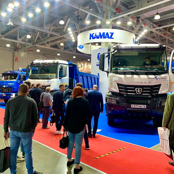 «КАМАЗ-ЛИЗИНГ» презентует продукты от производителя на выставке bauma CTT RUSSIA-2021