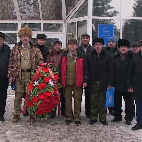 Камазовцы почтили память погибших в Афганистане