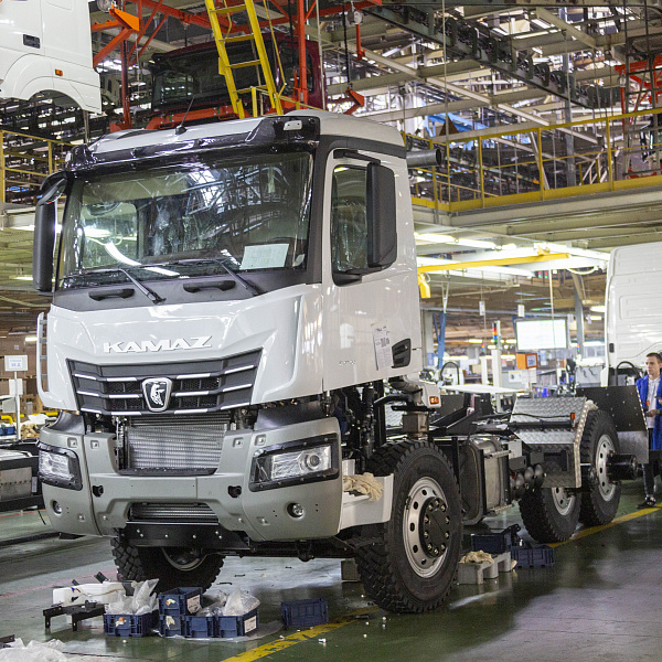 Автобетоносмесители на шасси нового поколения КАМАЗ К5