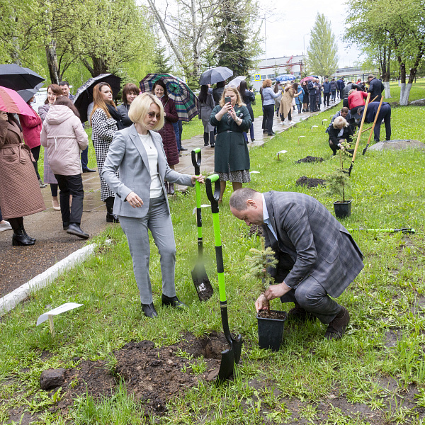 Аллея в честь 25-летия «ТФК «КАМАЗ»