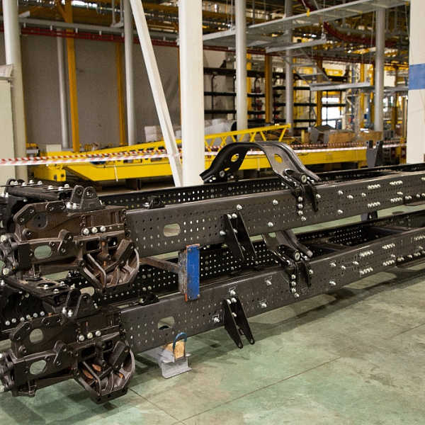 Собрана первая партия рам для КАМАЗ-54901