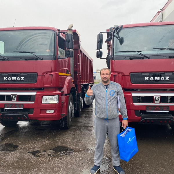 Самосвалы КАМАЗ для повторного клиента «КАМАЗ-ЛИЗИНГа»