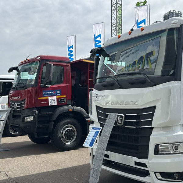 «КАМАЗ» презентует инновационную автотехнику на выставке CTT Еxpo 2025