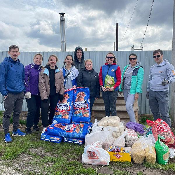 Волонтёры «КАМАЗа» помогли приютам для животных