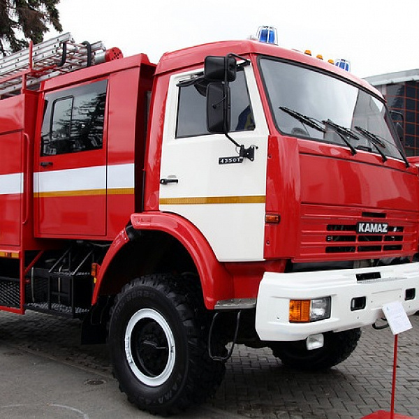Автомобильное шасси КАМАЗ-43501 для нужд МЧС