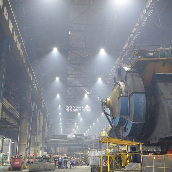 Замена освещения на кузнечном заводе «КАМАЗа» 