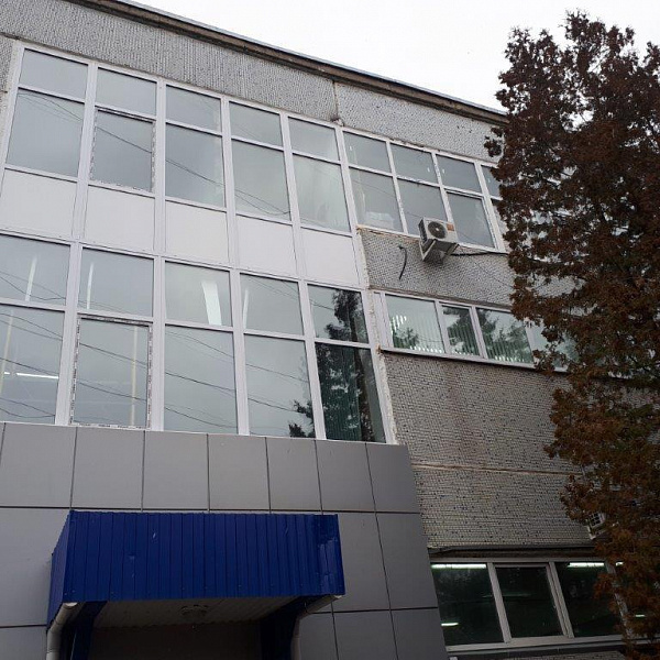 Остекление витражей на ПРЗ