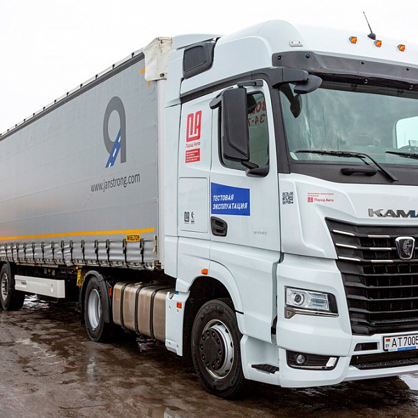  КАМАЗ-54901 успешно прошёл тест на дорогах Европы