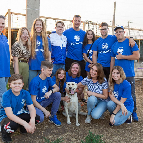 Камазовцы из «Лиги добрых дел» посетили приют для животных
