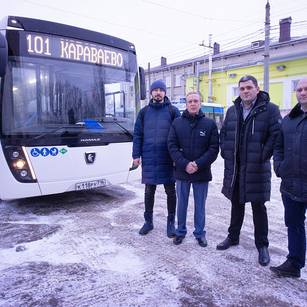 В Калуге протестируют автобус НЕФАЗ