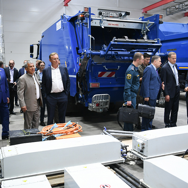 Делегация МЧС  на «КАМАЗе»