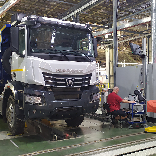 На «КАМАЗе» запускают новую линию End-of-line