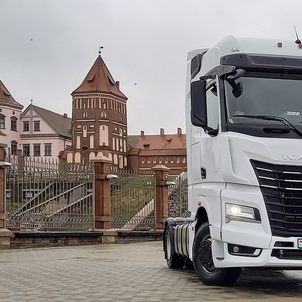 КАМАЗ-54901 на дорогах Республики Беларусь