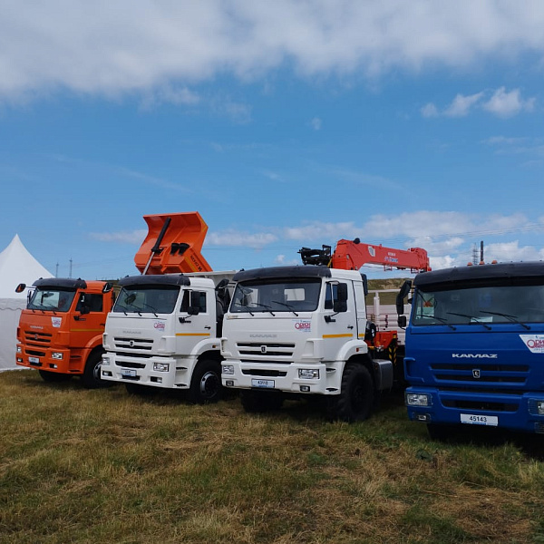 «КАМАЗ» на выставке «День поля-2022» в Красноярском крае