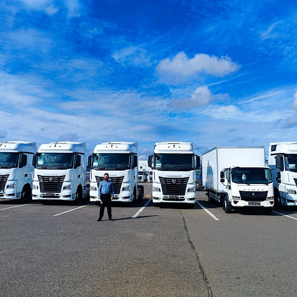 15 КАМАЗов в лизинг для Ленинградской области