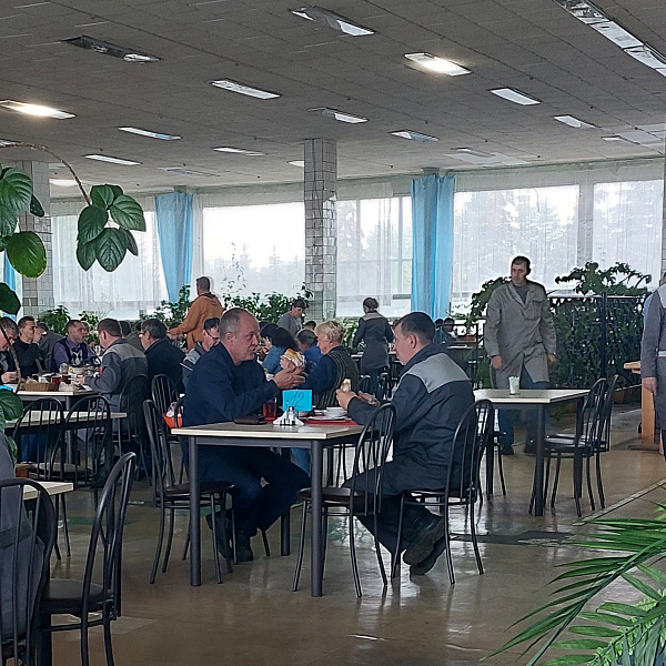 На предприятии Группы ОАТ улучшена организация горячего питания 
