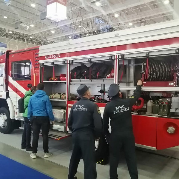 «КАМАЗ» на выставке «Комплексная безопасность-2023»