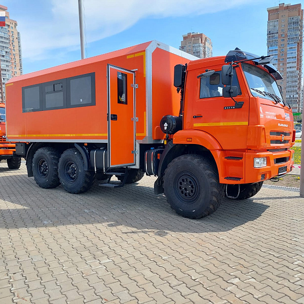 Автотехника КАМАЗ на выставке «Технодрев»