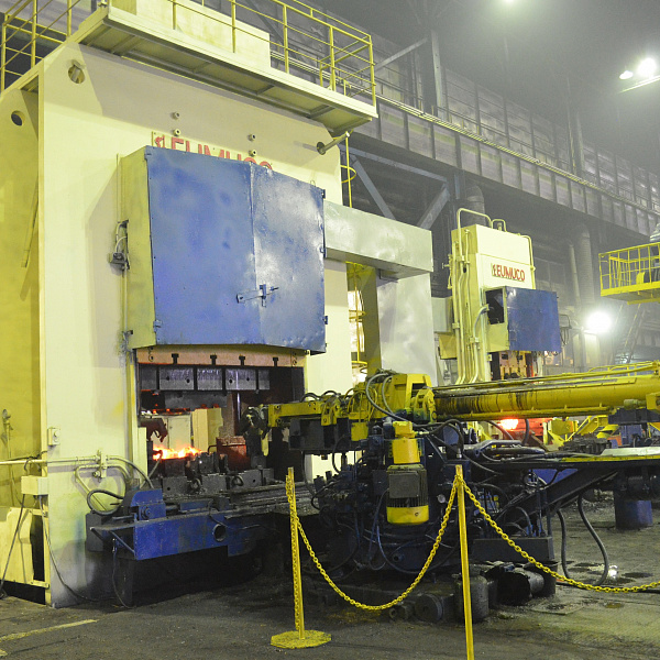 Ремонт калибровочного пресса на кузнечном заводе