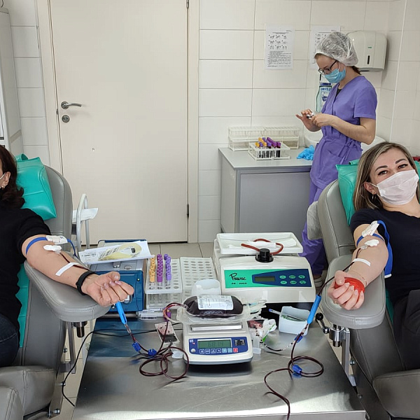 Камазовцы приняли участие в «Дне донора»