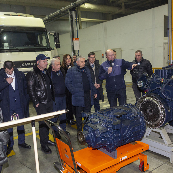 Правительственная делегация Республики Абхазия на «КАМАЗе»